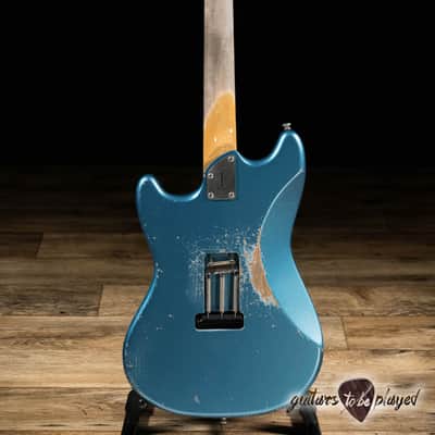 Fano MG6 Alt de Facto Lambertones Crema/Blondie Guitar – Lake Placid Blue image 8