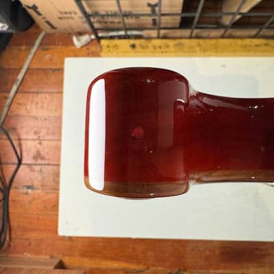 Left-handed G&L ASAT Bluesboy Semi Hollow 2010s - Clear Orange image 10