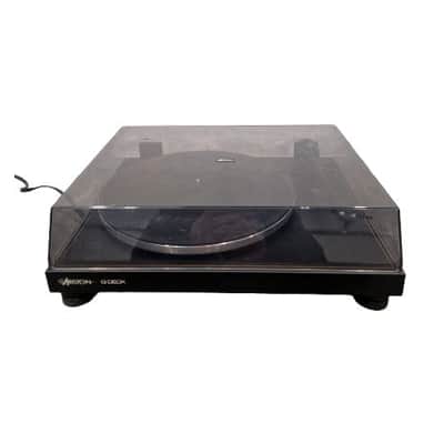 Ariston Q Deck Turntable - Black Turntable - Audiophile Quality - Very Good w/ Original Box & New Needle image 1