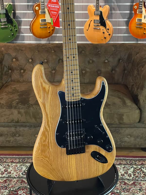 Fender LTD American Professional II Stratocaster HSS HT Roasted Maple - Aged Natural image 1