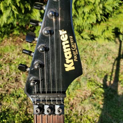 Holy grail evh era Kramer Pacer Carrera 1983 Black image 15