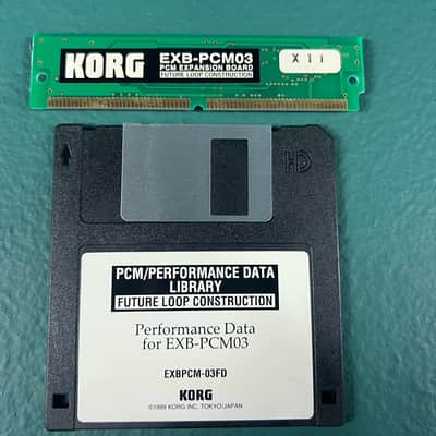 Korg EXB-PCM03 Future Loop Construction karma Triton Expansion Board