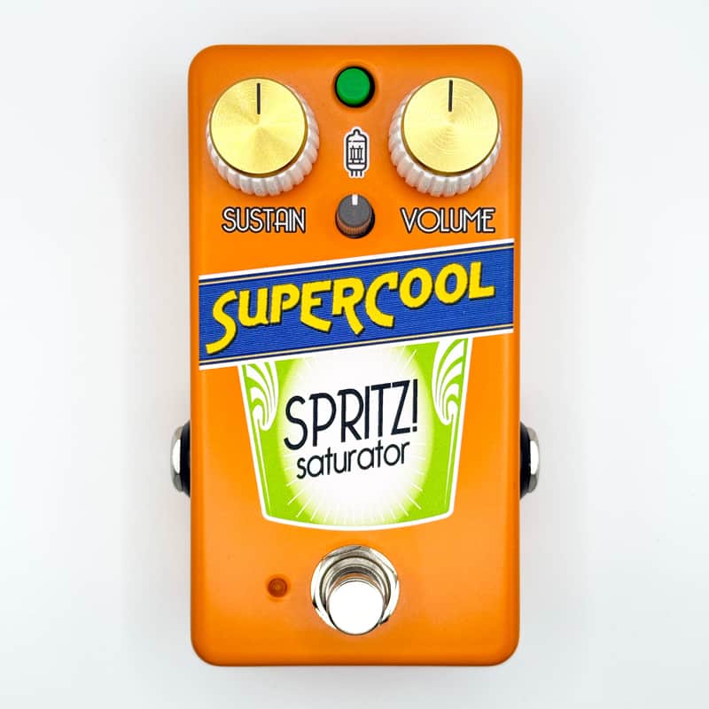 Supercool Pedals Spritz! Saturator Compressor Pedal (Open Box) image 1
