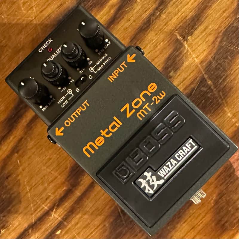 Boss MT-2W Metal Zone Waza Craft 2018 - Present - Black image 1