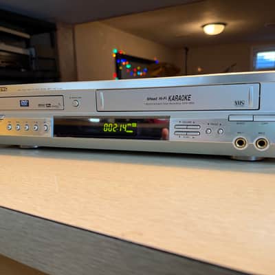 SAMSUNG 6 HEAD DVD-V85K DVD/VCR SUPER VHS SVCD CD CDR CDRW MP3 PLAYER RARE WORKS image 4