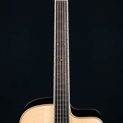 Bourgeois GAC-150 Ziricote And Italian Spruce Grand Auditorium Cutaway NEW image 10