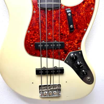 Fender Jazz Bass Pre CBS L Series 1963 - White Refin image 12