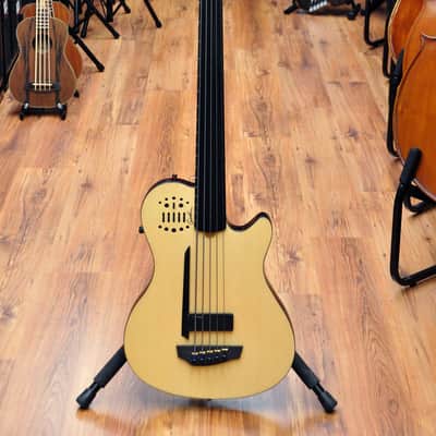 Godin A5 Ultra  Fretless A/E Natural image 2
