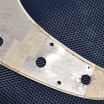 1963 Fender Musicmaster Pickguard With Metal Shield/Backing Not Repop image 5