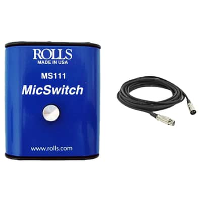 Rolls MS111 Mic Mute Switch with XLR Cable image 1