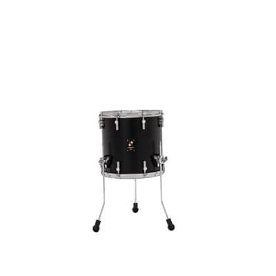 SONOR Momentum Birch Series 14x13.75" GT Black Matte Lacquer Floor Tom Drum w/Legs | Worldwide Ship | NEW | Authorized Dealer image 2