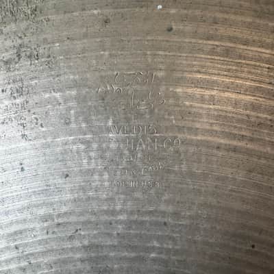 Vintage Zildjian 18" 1960's A Ride - 1944g (video demo) image 3