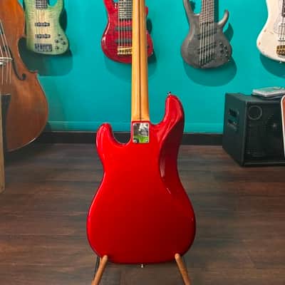 Fender Precision Bass Made in Japan PB57-US Fuji-Gen 1994 - Candy Apple Red image 2