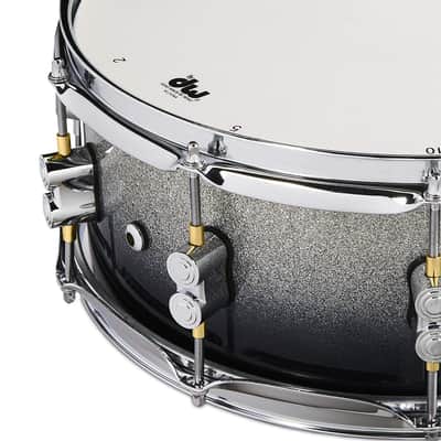 PDP 5.5" x 14" Concept Maple Snare Drum in Silver to Black Fade image 4