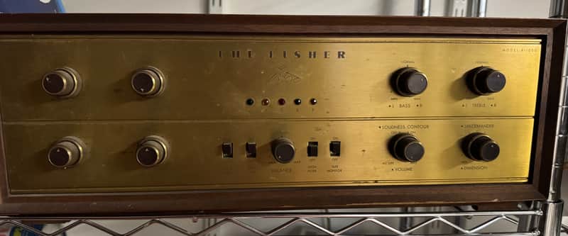 Fisher X-1000 1961 - Bronze - A midcentury classic