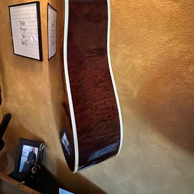 2001 GIBSON CUSTOM SHOP FIREBIRD DREADNOUGHT ACOUSTIC GUITAR NATURAL FINISH LIKE NEW image 11