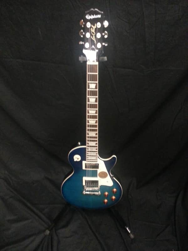 Epiphone Les Paul Standard  Trans Blue Flame image 1