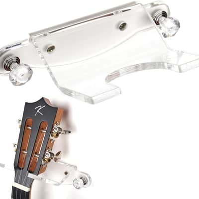 Guitar Wall Mount,Guitar Hanger Wall Mount Guitar Wall Hhangers Acrylic Guitar Stand Guitar Hanger Wall Hook Holder Stand with Screws(Clear) image 2