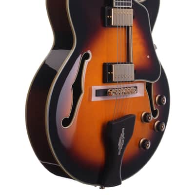 Ibanez LGB30 George Benson Hollowbody Guitar with Case Yellow image 9