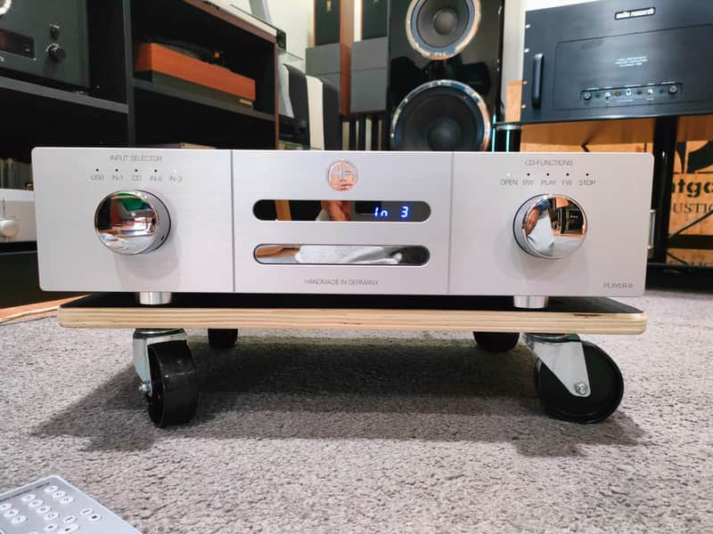 ACCUSTIC ARTS PLAYER III LETTORE CD PREMIUM E CONVERTITORE D/A - SILVER image 1