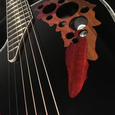Ovation Custom Elite C1778-5L LX Custom Shop Left Handed 2017 Black USA image 9