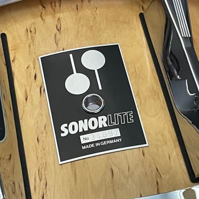 SONOR snare drum SonorLite / Lite LD 547x MB - Scandinavian Birch Maserbirke image 4