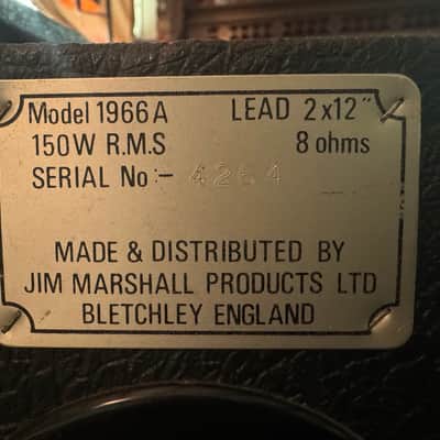 Marshall Artist 3203 30w Head 1988 - Black image 10
