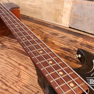 Rare Hagstrom H2B 1960's Left HandedSunburst image 13