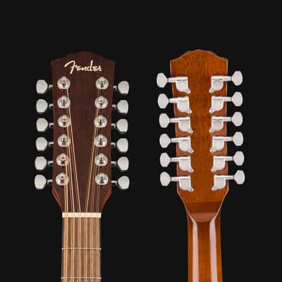 Fender CD-140SCE-12 Dreadnought 12-String Electro Acoustic, Natural image 5