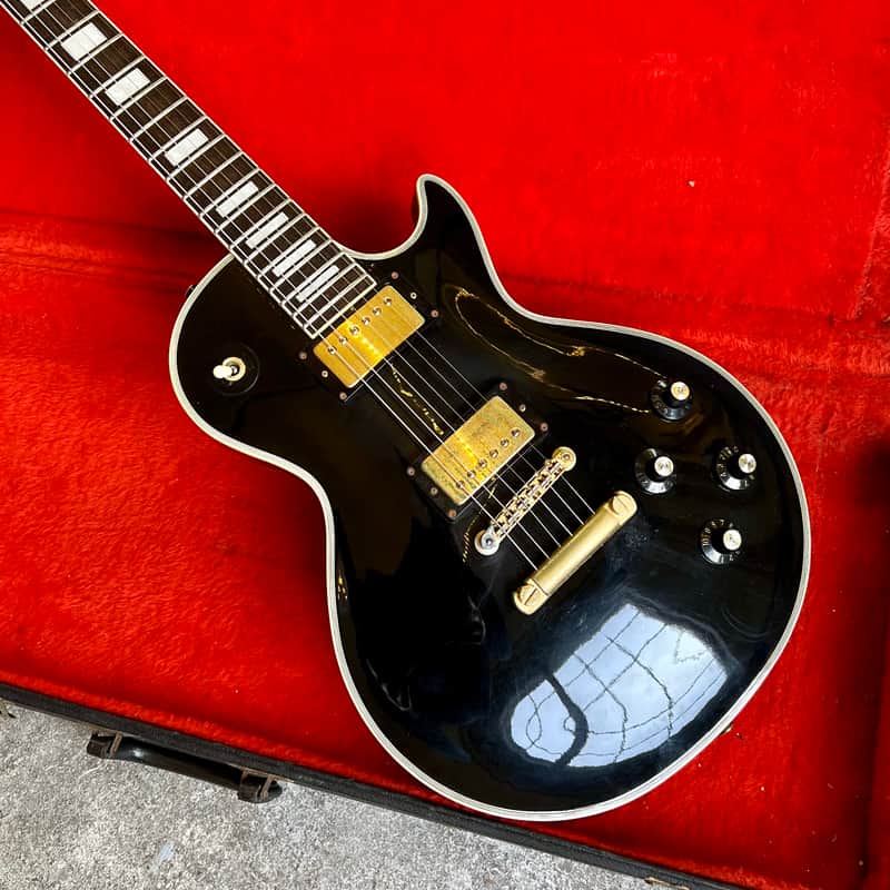 Greco EGC 68-50 1989 Black beauty Les paul single cut custom