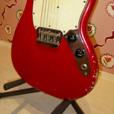 Fender Musicmaster 1964 - Red image 1