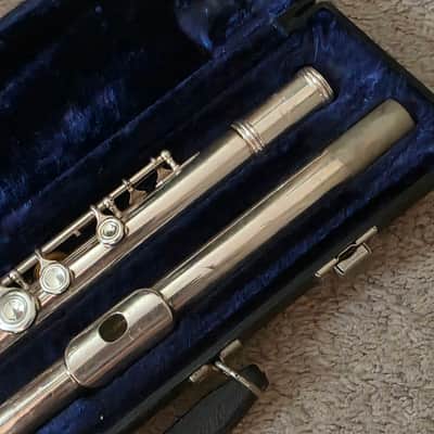 Emerson USA Model 3 Flute – Open Hole, Inline G, C Foot Playable Condition image 5