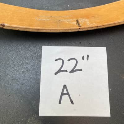 Ludwig 22" Thermogloss Bass Drum Hoops - 70s/80s Vintage imagen 4
