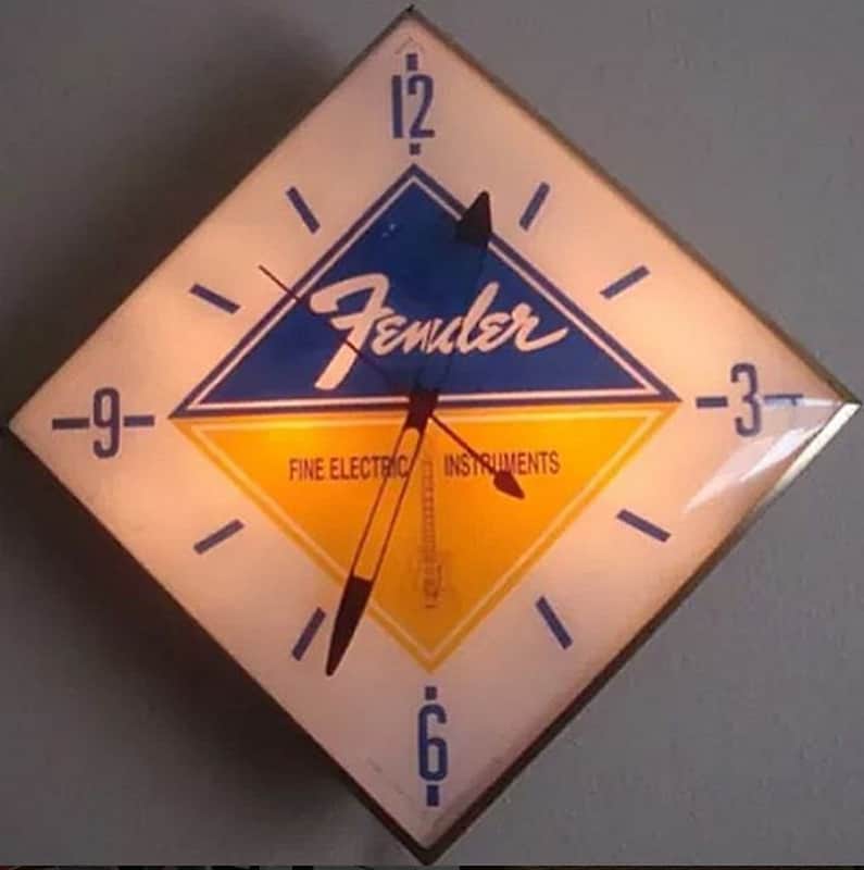 Fender Dealer Clock 60s image 1