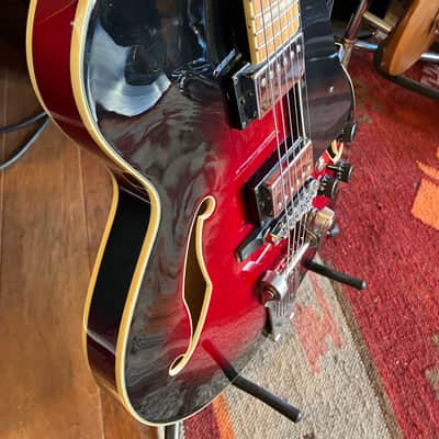 Ibanez AFS75T-TRS Artcore 2013 - 2017 - Transparent Red Sunburst image 4