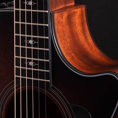 Taylor 322ce 12-Fret Tropical Mahogany w/HardCase | V-Class Bracing | ES2 Electronics | Grand Concert image 12