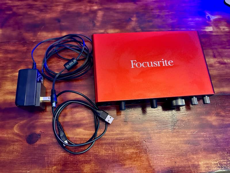 Focusrite Scarlett 8i6 3rd Gen USB Audio Interface 2019 - Present - Red / Black image 1