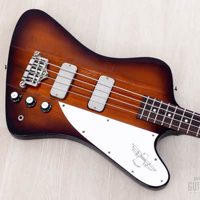 1994 Orville by Gibson Thunderbird IV Reverse Body Bass Vintage Sunburst, Japan Terada image 9