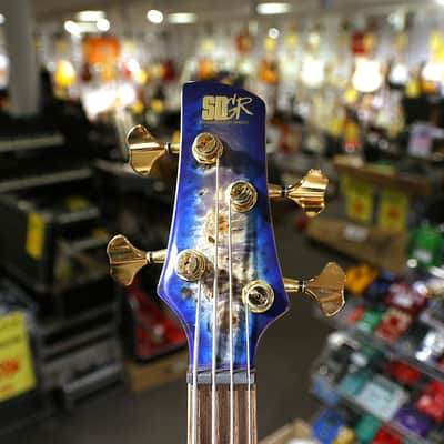 Ibanez SR2600-CBB Premium Soundgear 2018 - Present - Cerulean Blue Burst image 5