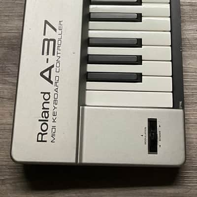Roland A-37 76 Key MIDI Controller Silver Great Board WORKING Clean image 13