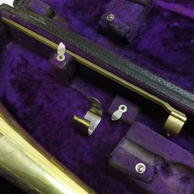 King, by H.N. White Demonstrator Medium Bore Low Pitch Trombone Late 1920s - Brass image 15