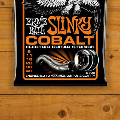 Ernie Ball Hybrid Slinky Cobalt Electric Guitar Strings - 9-46 image 2
