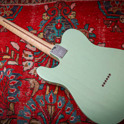 FENDER USA FSR Parallel Universe II Magico Telecaster "Trans Surf Green + Maple" (2020) image 13