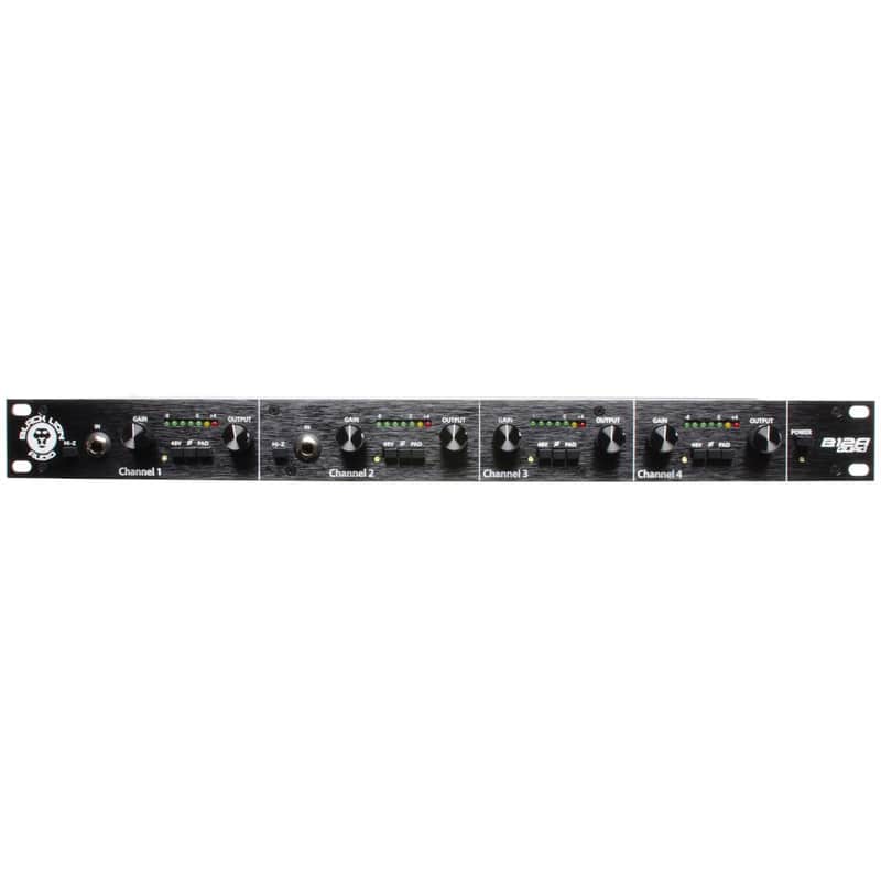Black Lion Audio B12A Quad 4-Channel Microphone Preamp | Reverb Canada