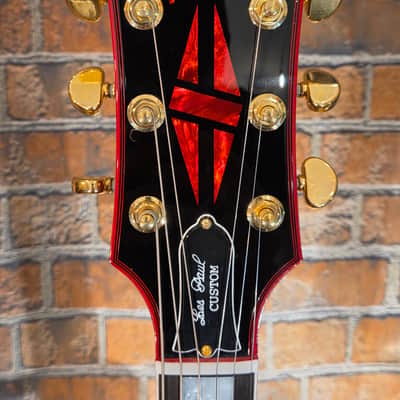 STUNNING Gibson 2024 Custom Shop Les Paul Custom Red Widow w/ OHSC AMAZING! image 5
