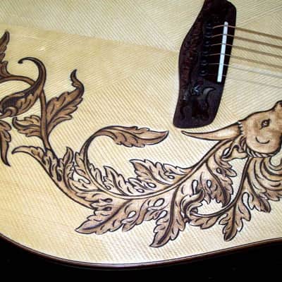 Blueberry Handmade Acoustic Guitar Dreadnought Taurus (Zodiac) built to order image 11