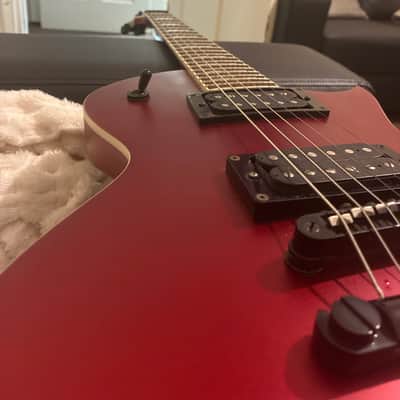 ESP LTD EC-256 2024 - Present Candy Apple Red Satin image 4