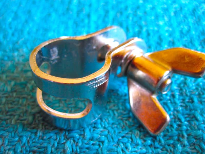 Slingerland-Style Memory Lock Stop Lock - Vintage image 1