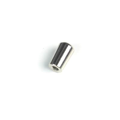 Metric M3.5 Switch Tip knob cap for Toggle Pickup Selector ,Metal /Chrome