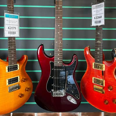 G&L Fullerton Standard Legacy 2018 Ruby Red Metallic Electric Guitar image 2